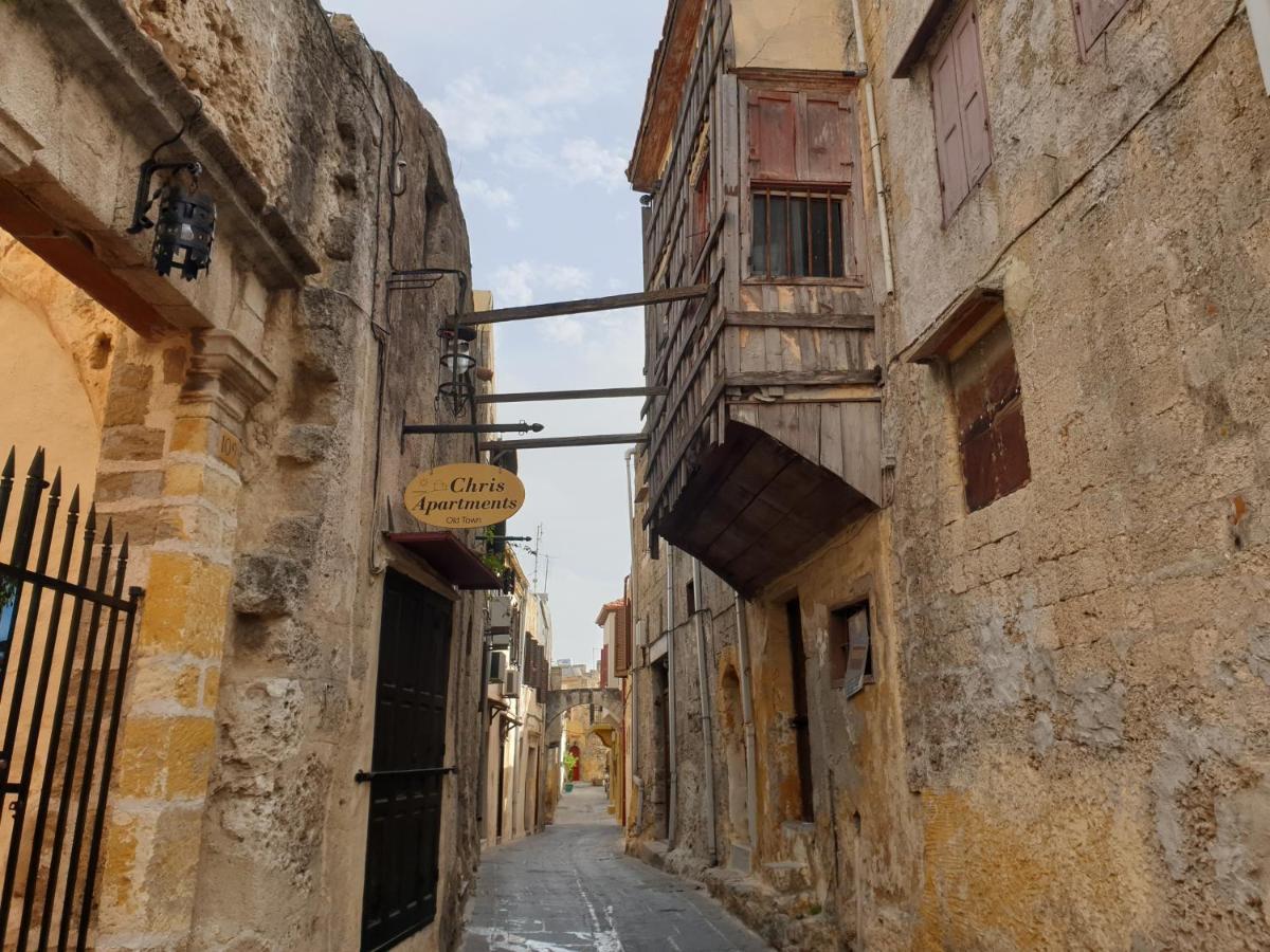 Chris Αpartments Old Town Apartman Rhodes City Kültér fotó
